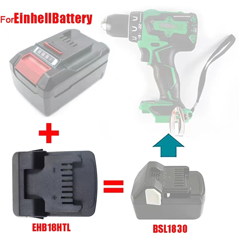 Power Tools Einhell - Convertitore adattatore EHB18HTL per batteria agli