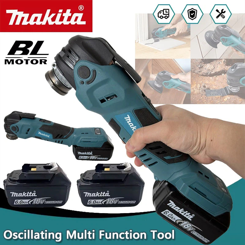Power Tools Used - Utensile Multifunzione Oscillante Senza Spazzole Makita,
