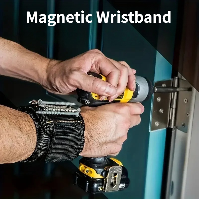 Power Tools Organizer Diy - Potente Braccialetto Magnetico Porta Utensili -