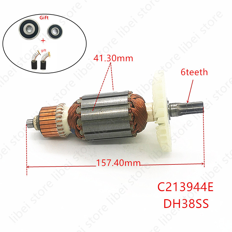 Power Tools Hammer - Armatura C213944E 360875E per HITACHI DH38MS