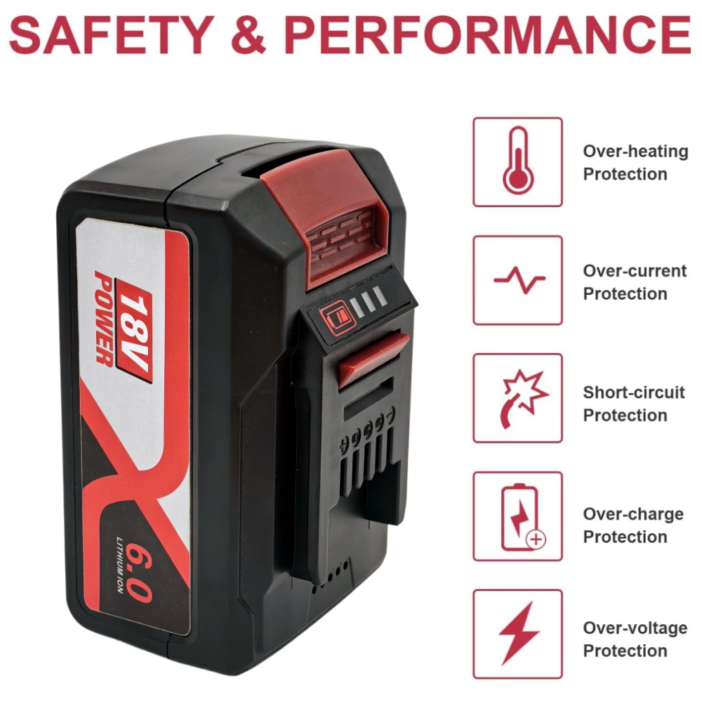 Power Tools Einhell - Batteria di ricambio EINHELL EIN18C2 6Ah