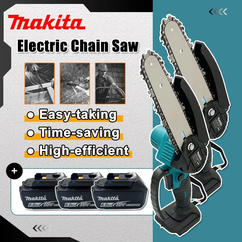Power Tools Used - Motosega Elettrica Makita da 6 Pollici,