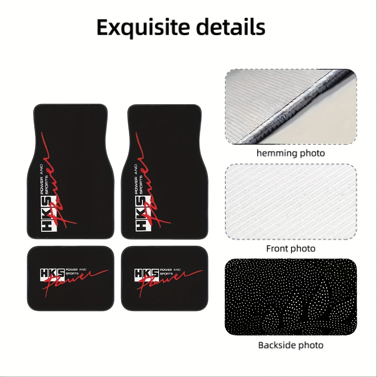 4 tappetini per auto con logo  - Power Tools Logo recensione e prezzo