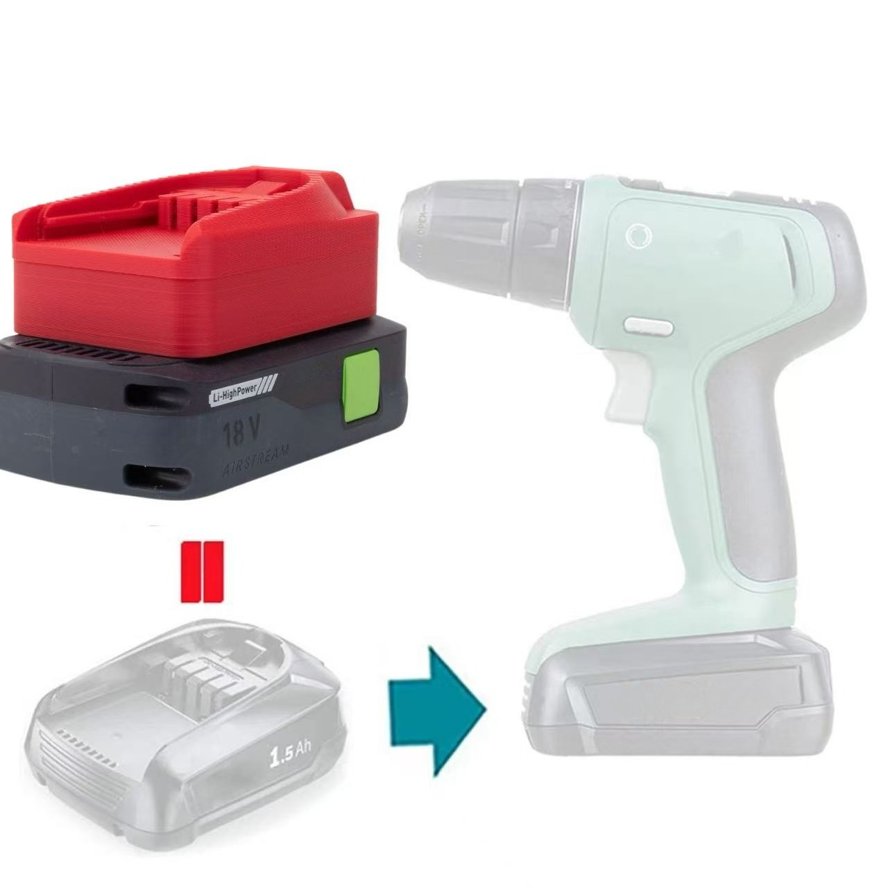 Adattatore per batteria agli i - Power Tools Festool recensione e prezzo