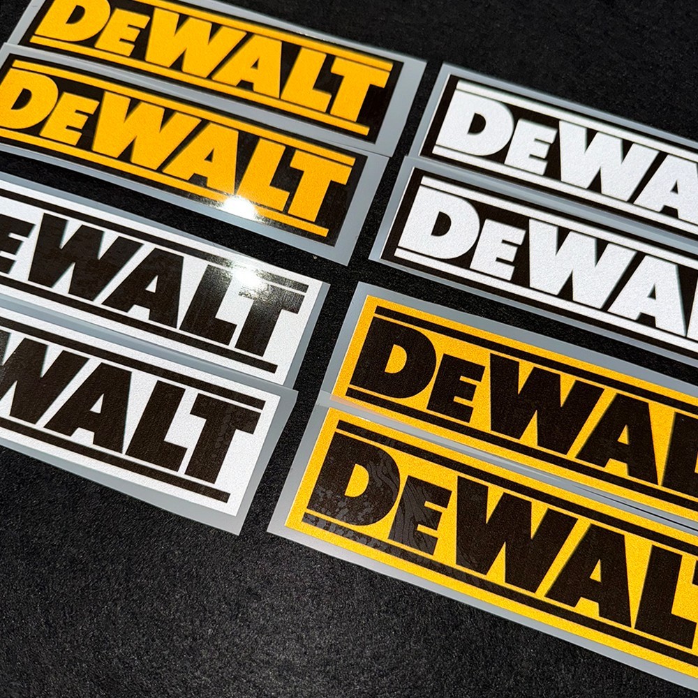 Adesivi Riflettenti con Logo D - Power Tools Logo recensione e prezzo