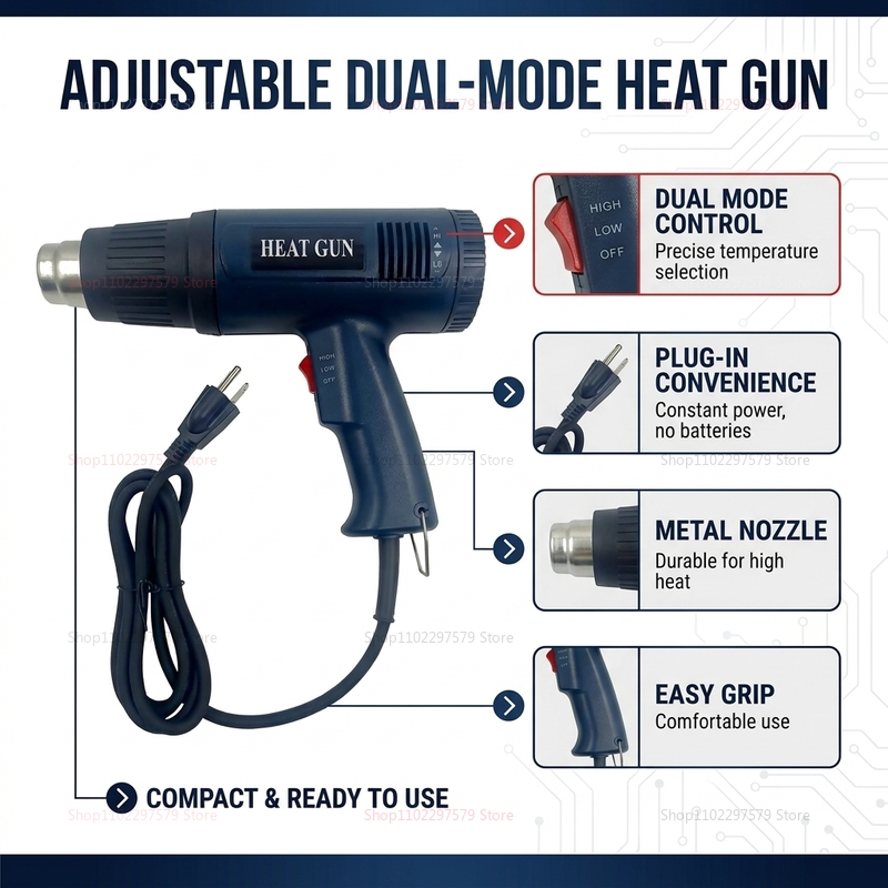 Nuova Pistola ad Aria Calda 25 - Heat Gun Variable recensione e prezzo