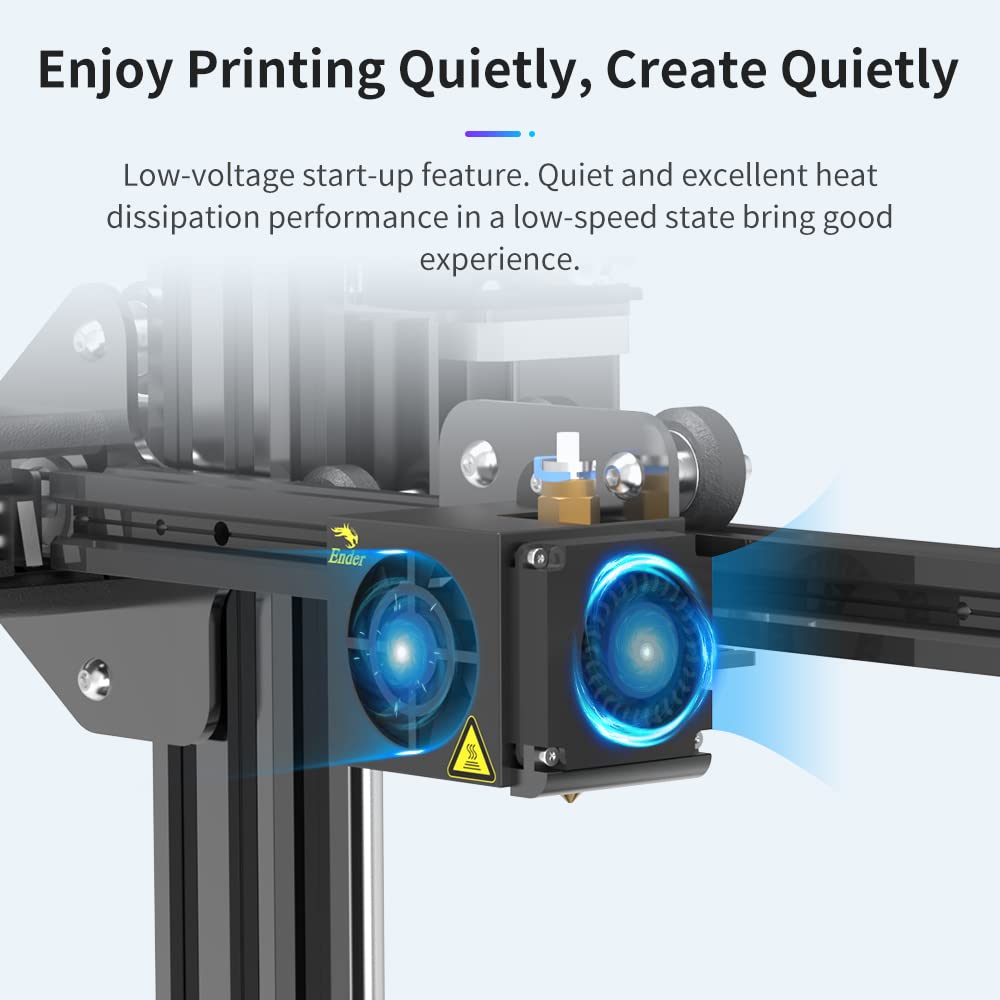Set ventola Creality originale - Creality Printer Ender 3 V3 recensione e prezzo