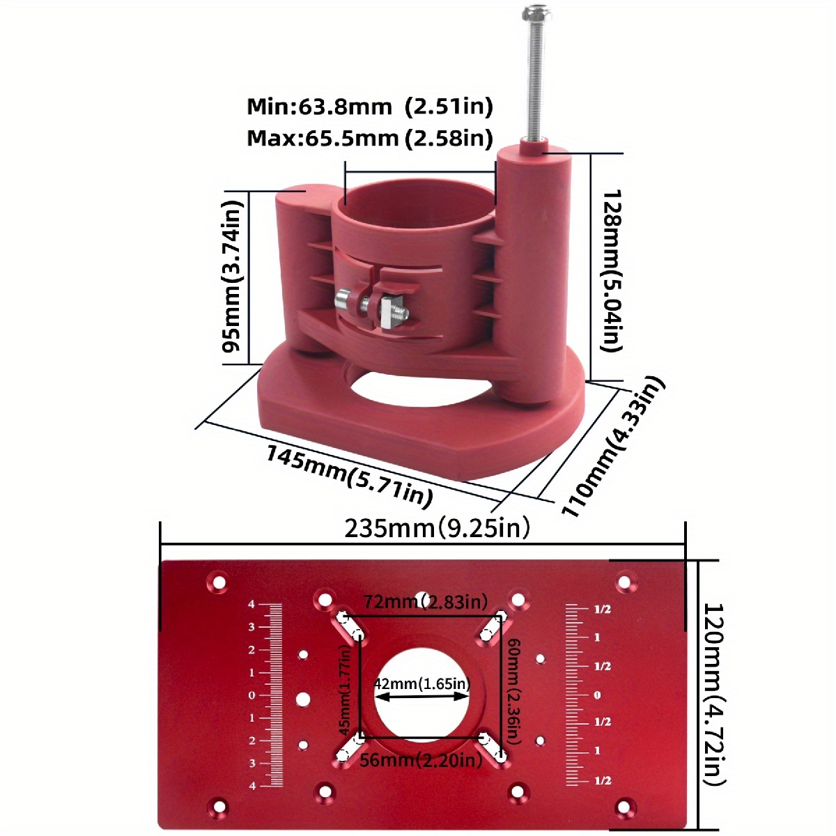 Sistema di sollevamento per fr - Router Trim Base recensione e prezzo